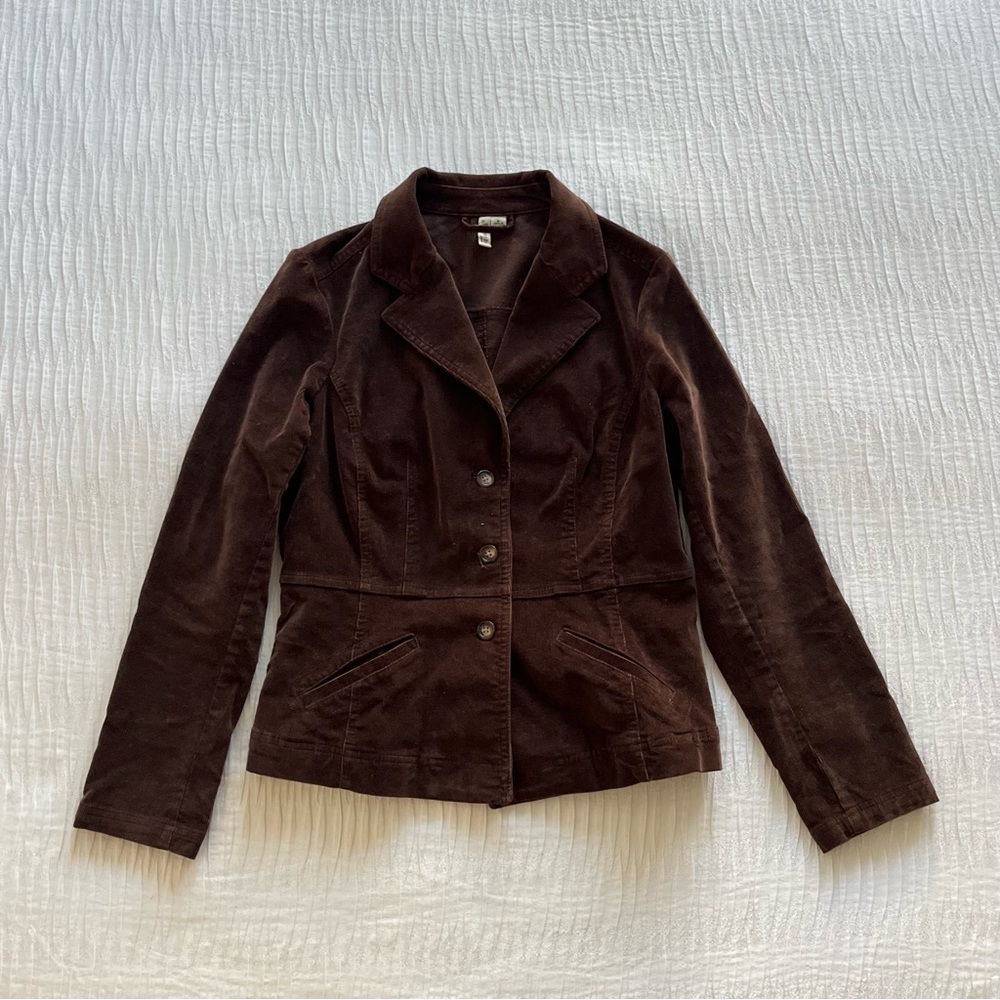 St. John's Bay Corduroy Button Up Blazer